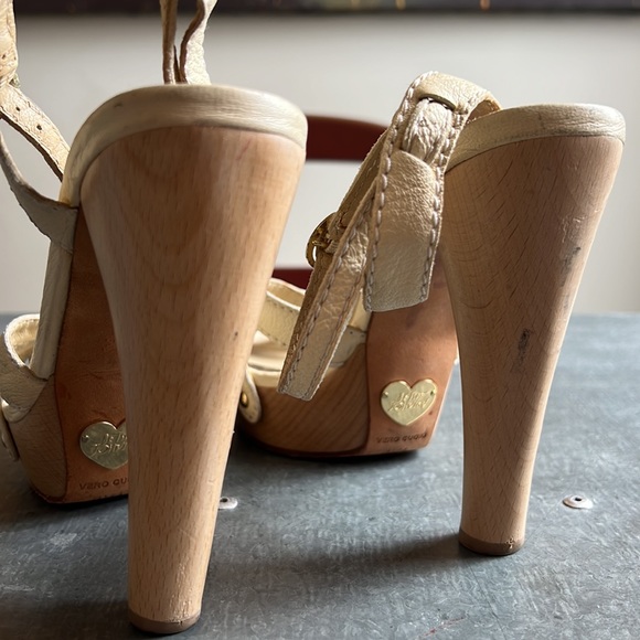 Rare Betsey Johnson Platform with Ankle Strap, Size 9 - Picture 6 of 8